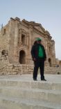 بالصور … الرحاله السعودي محمد بن علي الهمزاني يزور الأماكن الاثرية بالأردن