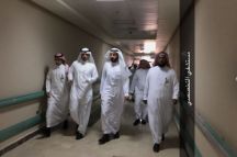 وزير الصحة يخرج غاضباً من مستشفى حائل العام … ومدير المستشفى يخرج عن المألوف