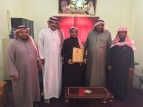 اهالي محافظة الغزاله يكرمون الاستاذ عبدالكريم مسبط الشمري مدير فرع المياه بمحافظه الغزاله