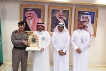 يلتقي سعادة مدير عام الخدمات الطبية بوزارة الداخلية الدكتور / سليمان السحيمي