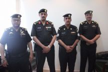 ترقية عدد من الافراد بإدارة دوريات الأمن بمنطقة حائل
