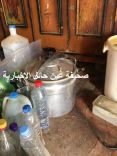 بالصور … شرطة الخطة تضبط مصنع للخمور بأحد المزارع شمال حائل