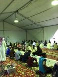 الجمعية الخيرية بمدينة فيد تقيم الافطار السنوى على طريق حائل القصيم السريع