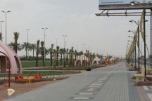بمنتزه الأمير عبدالعزيز بن سعد أمير منطقة حائل