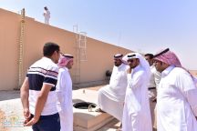 مدير عام مياه حائل يقف على مشاريع المياه بمحافظة موقق