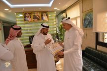 وزير البيئة والمياه و الزراعة يزور إدارة شؤون الزراعة بحائل
