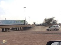 صيانة الطرق بطريق الملك سلمان بحائل تسبب زحام والمرور غائب