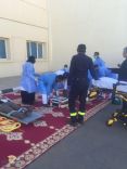 خطة فرضية للهلال الاحمر بمحافظة الغزالة