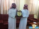 يكرمون مدير المدرسة والمعلمين#طلاب الصم بمدرسة الشيحية