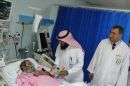 يعايد المرضى بمستشفى حائل العام #الاستاذ / محمد بيان الشمري