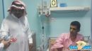 يعايد المرضى بمستشفى الملك خالد بمدينه حائل  #الاستاذ / نايف بن سعود التميمي