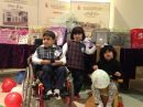 يحتفلون بالعوده للمدارس#أطفال مركز الامير سلمان للمعاقين  بمدينه حائل