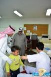 تطعيم طلاب الصف الأول الابتدائي # صـور _في مدرسة الاندلس