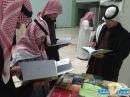 لمعرض الكتاب في جامعة حائل#طلاب ثانوية الفاروق في زيارة