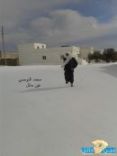 التي ضربت المحافظات الأردنية# صورالعاصفة الثلجية