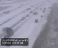 متجمدة بفعل الثلوج في اوروبا#بالفيديو / انزلاق السيارات على طرق