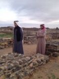 في زيارة لمدينة فيد التاريخية #مستشار سمو رئيس السياحة والأثار