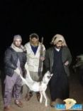 يصطادون ذئب مفترس قرب قرية الحفير شمال منطقة حائل #الشاب / جمال الهمزاني وأصحابه
