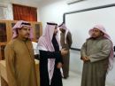 على سير الاختبارات في ثانوية بقعاء#مدير تعليم حائل يطلع