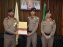 يكرم الجندي اول /سليمان بن صالح الجلعود# مدير شرطة منطقة حائل