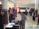 مدرسة بلال بن رباح تكرم طلابها المتفوقين خلال الطابور الصباحي #بحضور المشرف التربوي الاستاذ / أحمد السدلان .