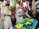 في استراحة اشبرية الحمراء#احتفال جمهور النصر السعودي