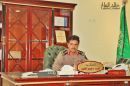 من افراد الدفاع المدني بالغزالة رتبهم الجديدة .#العقيد / احمد الهيه يقلد عدداً