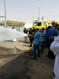 يقيم خطة فرضية لحريق وهمي بالمكتب