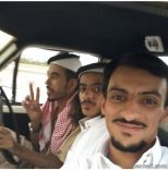 للشباب الثلاثة الذين حضروا من حائل الى الدوحه لحضور مباراة الهلال
