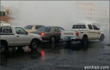 تتسبب بكثافات مرورية وسط حائل