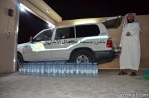 يداهمون مصنع خمور بأحد المنازل بسوق الأغنام شمال _ شرق  مدينة حائل