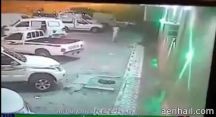 صحن مفطح من أمام أحد المطاعم