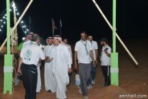 زيارة خاصة لكشافة تعليم حائل في المعسكر