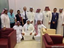صالة الدرجه الأولى ودرجة رجال الأعمال وكذلك دشن أول رحلة لطيران ناس