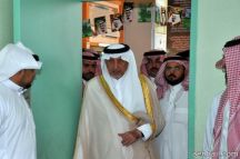 بالصور..الأمير خالد الفيصل يتفقد مدارس حائل