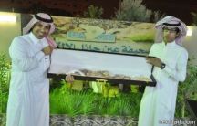 تكرم  رئيس التحرير الفرحان  وتكرم الاعلامي خالد الفالح