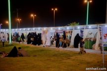 زوار المهرجان السياحي الزراعي بالخطة
