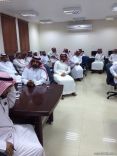 المدارس بتعليم جنوب حائل يؤدون الاختبار التحريري