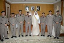 عدد من قيادات شرطة منطقة حائل رتبهم الجديدة