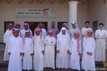طلاب مدارس النموذجية يزورون دار المسنين بحائل