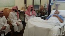 إدارة نادي الطائي تقوم بزيارة الشيخ علي الجميعة