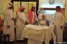 يزورالشيخ علي الجميعة بالمستشفى و يطمئن على صحة