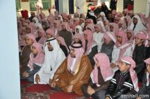 مدير تعليم حائل يتقدم الطلاب والمعلمين بصلاة الاستسقاء