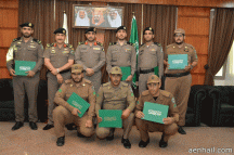 “الألمعي” يكرم عددًا من ضباط وأفراد قوة أمن الطرق بحائل