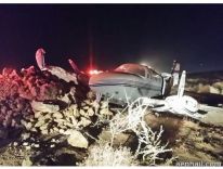 بالصور .. سقوط طائرة خاصة قُبيل مطار الرياض