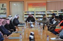 اللجنة الاستشارية واجتماع للجنة الطوارئ المدرسية بمدرسة شراف الابتدائية