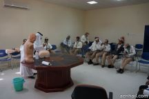 دورة في الاسعافات الأولية للقادة والطلاب الكشفيين .