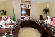 أمير منطقة حائل استعرض المقترحات التطويرية للقطاع الثالث