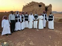 الفريق البحثي لمكافحة الآفات الحشرية يزور صحه حائل