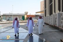 العجيمي يتفقد المصليات لصلاة عيد الاضحى المبارك بحائل